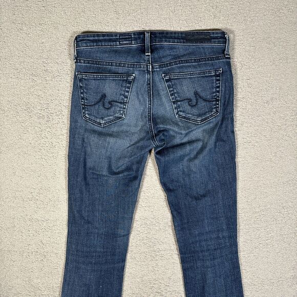 Adriano Goldschmied AG Jeans Stevie Ankle Slim Straight Women’s Fit 28x26 - Picture 9 of 10